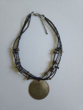 Vintage Coastal Multi-Strand Mother of Pearl Necklace